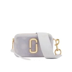 Marc Jacob’s Sikver Jelly Glitter Snapshot Purse